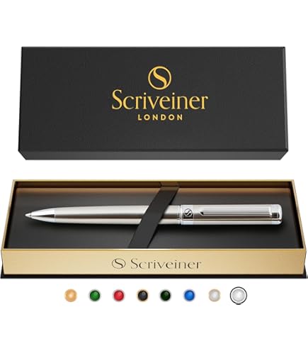 Amazon | Scriveiner ボールペン 最高級 24金仕上げ シュミット